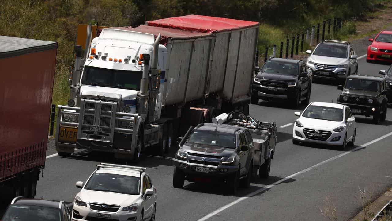 Traffic in Queensland.