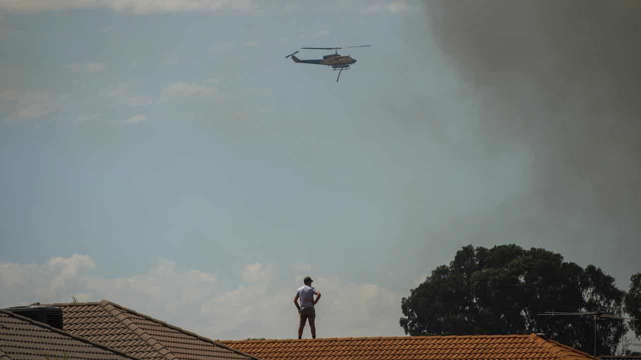 Perth bushfire 