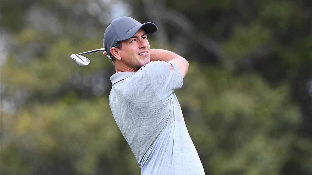 Australian golf star Adam Scott.