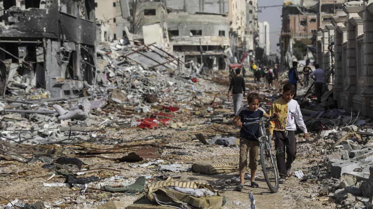 Gaza rubble