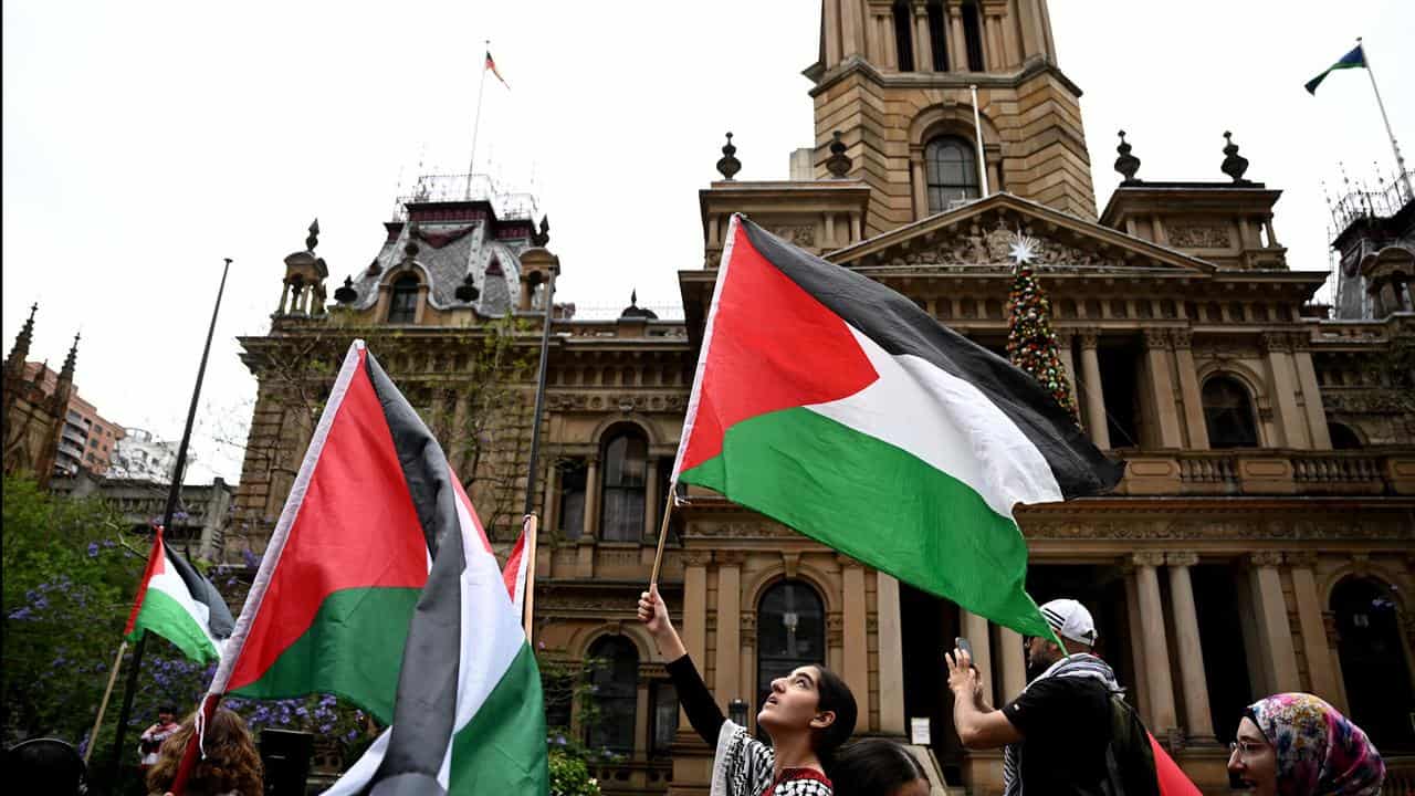 Sydney rally for Palestine