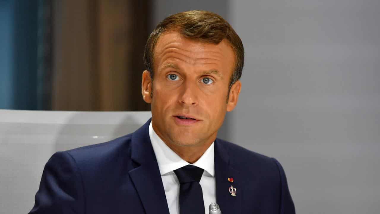 French President Emmanuel Macron (file image)