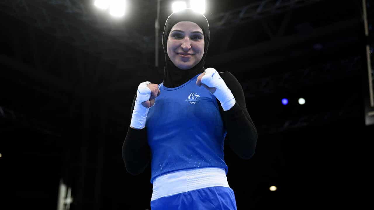 Australian boxer Tina Rahimi.