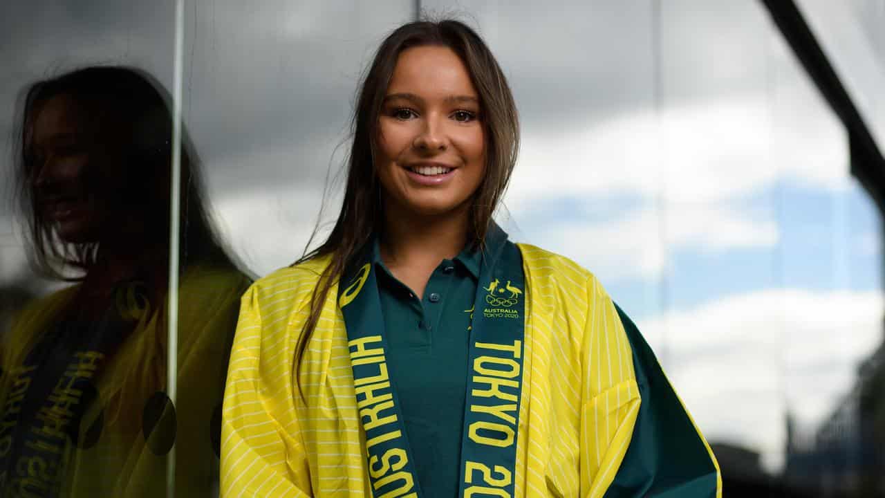 Australian diver Nikita Hains. 