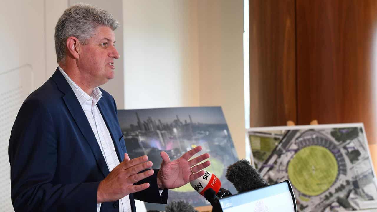 Minister for Sport and Tourism Stirling Hinchliffe