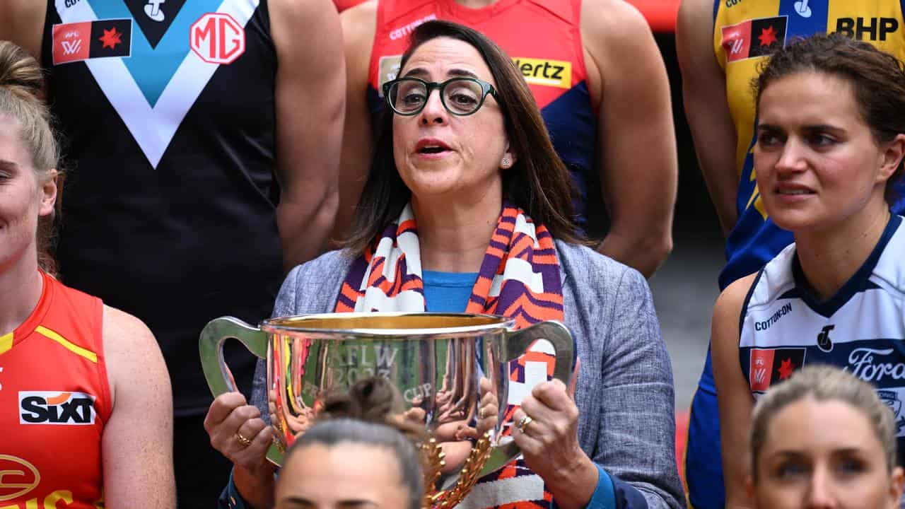 AFLW boss Nicole Livingstone.