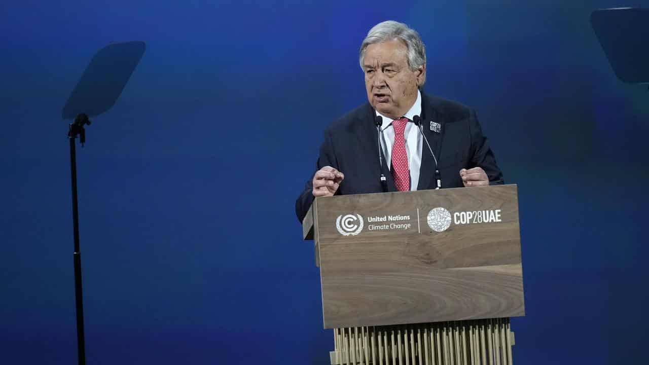 United Nations Secretary-General Antonio Guterres