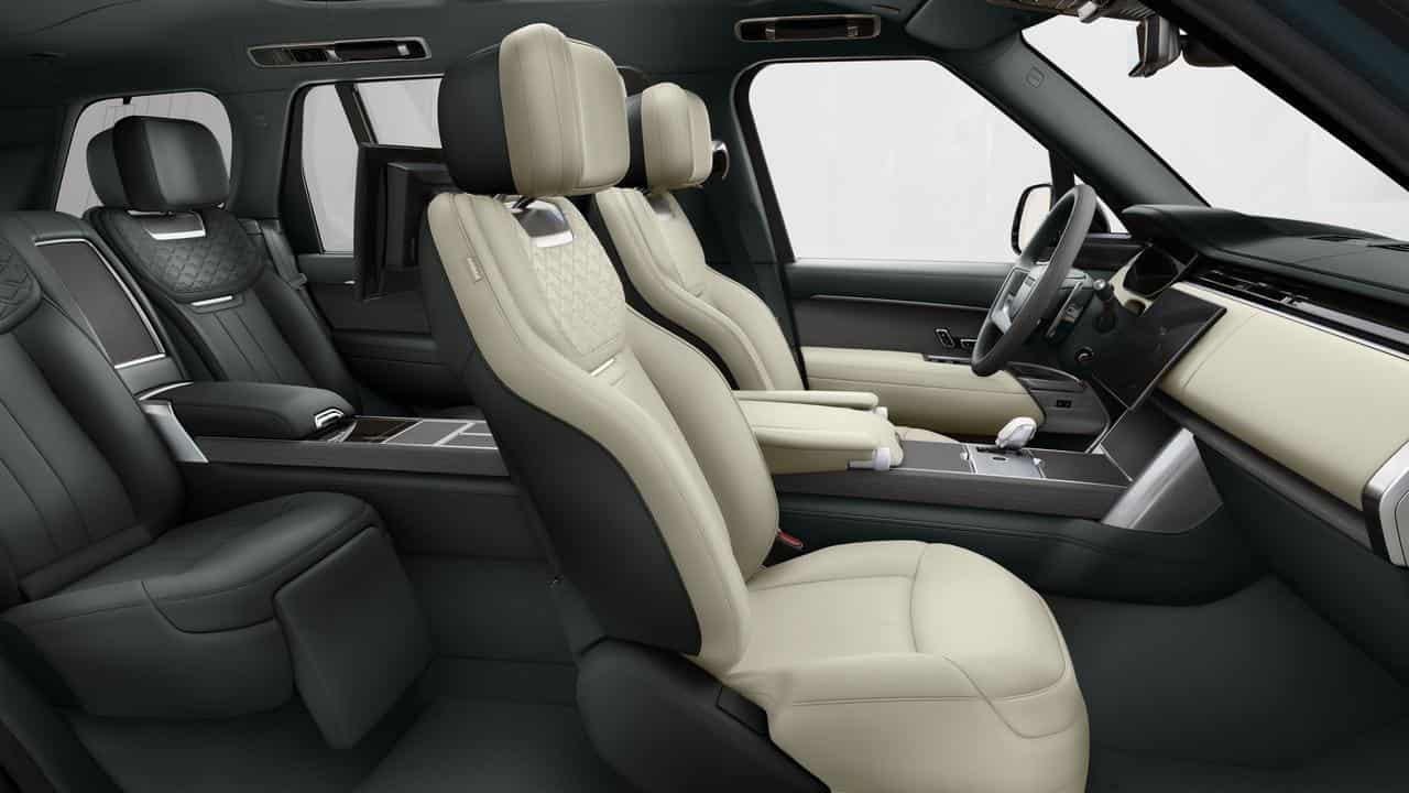 Plenty of space for passengers plus cargo in latest Range Rover.