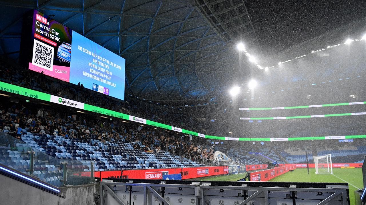 Rain at Allianz.