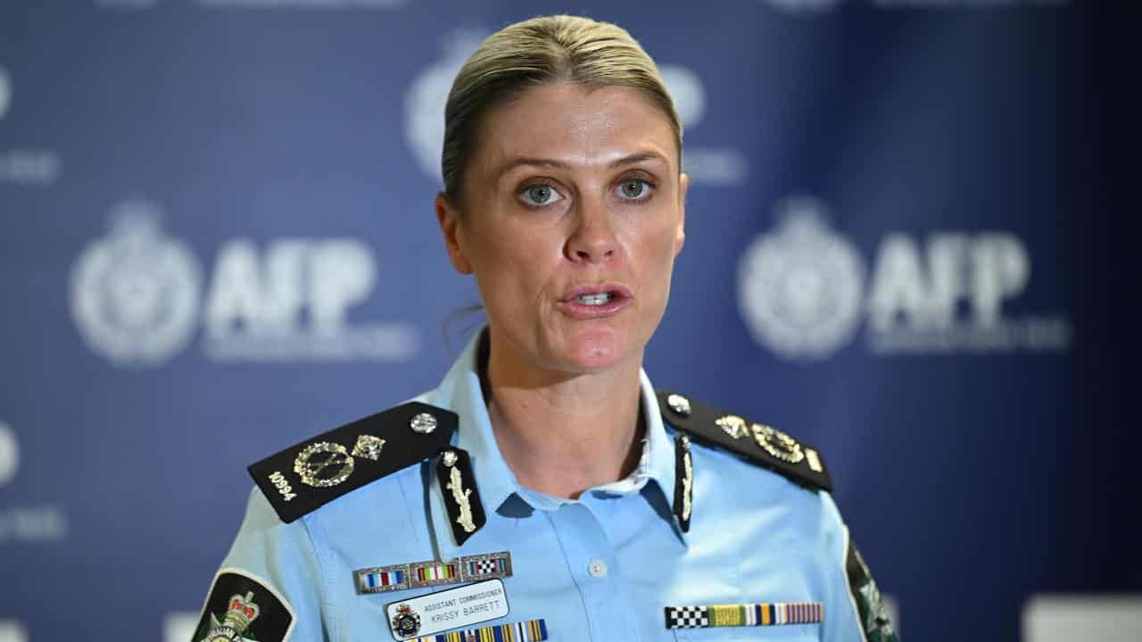 Australian Federal Police Assistant Commissioner Krissy Barrett