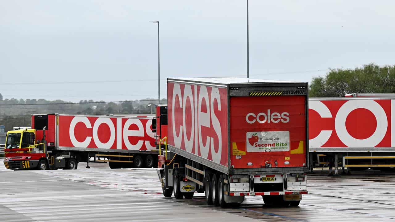 Coles trucks