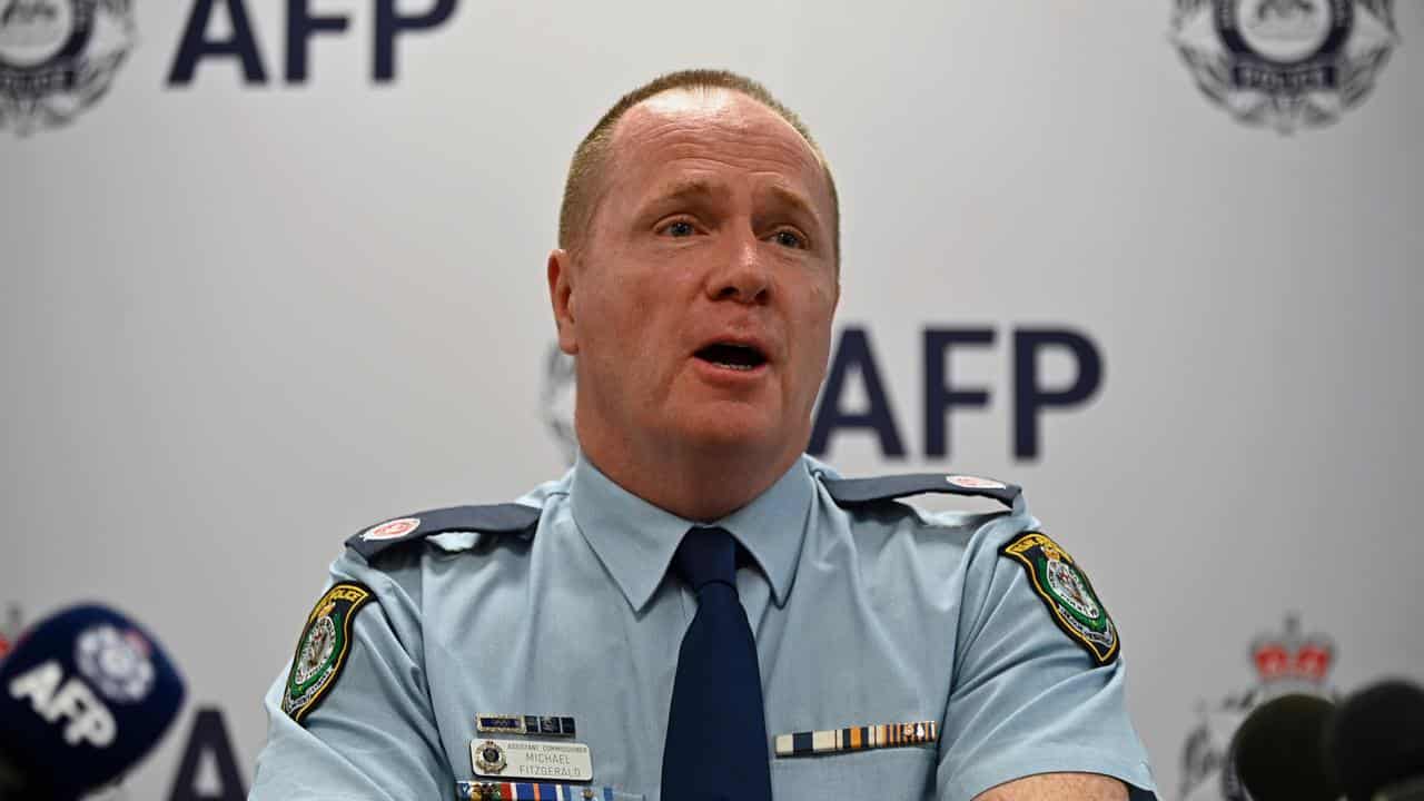 NSW Police Assistant Commissioner Michael Fitzgerald