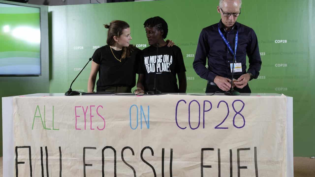 COP28 activists