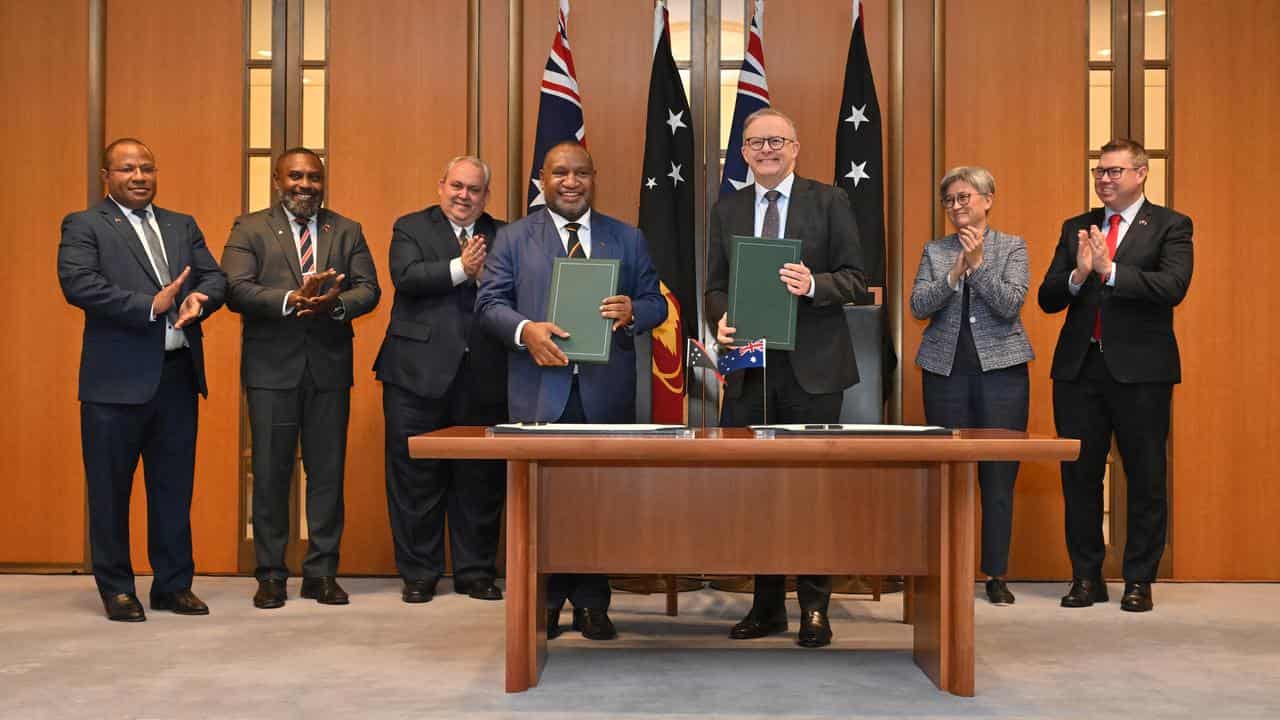 Australia-PNG security pact.