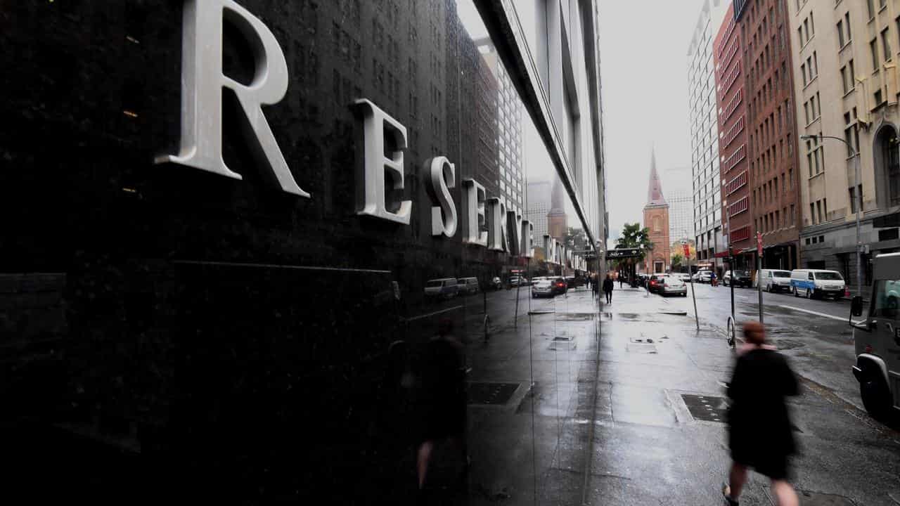 The Reserve Bank of Australia in Martin Place, Sydney