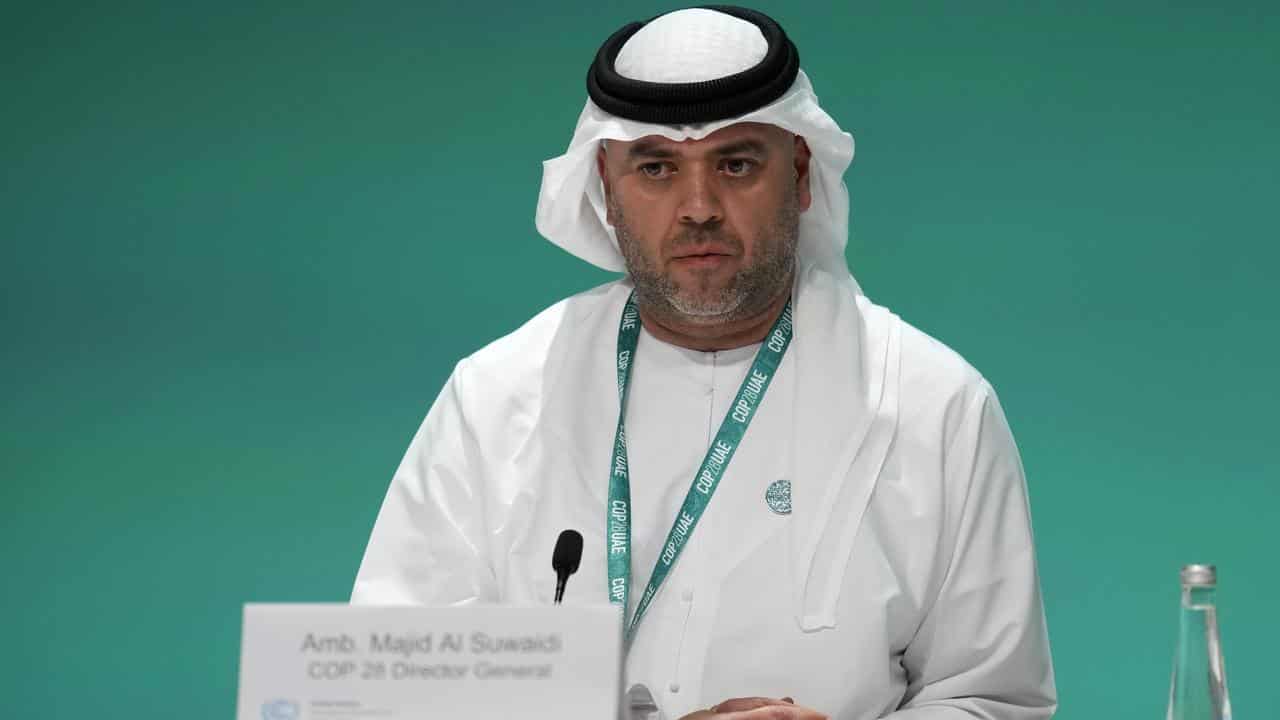 COP28 Director General Majid Al Suwaidi