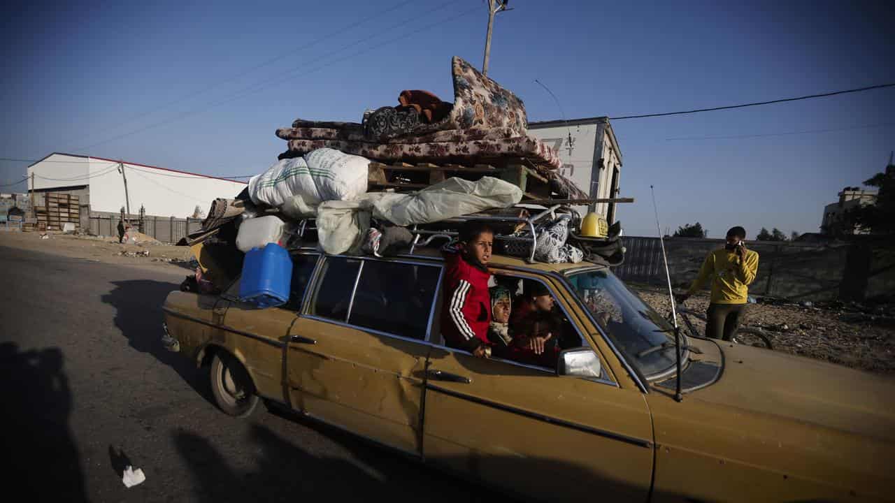 Israel Palestinians Southern Gaza