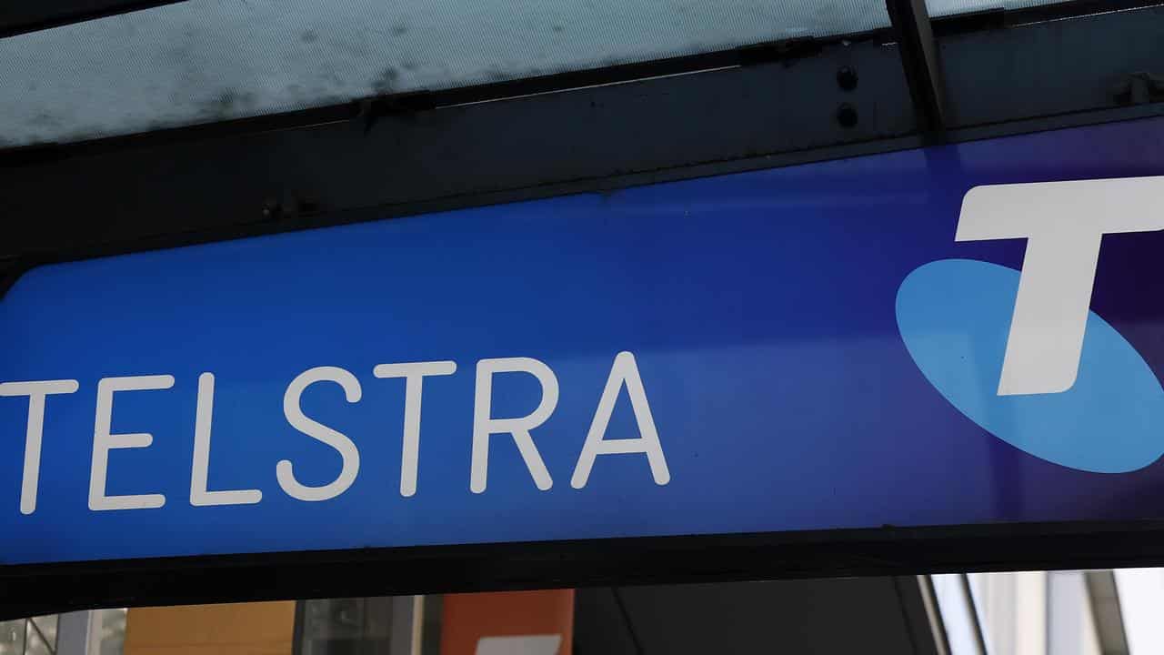 Telstra signage