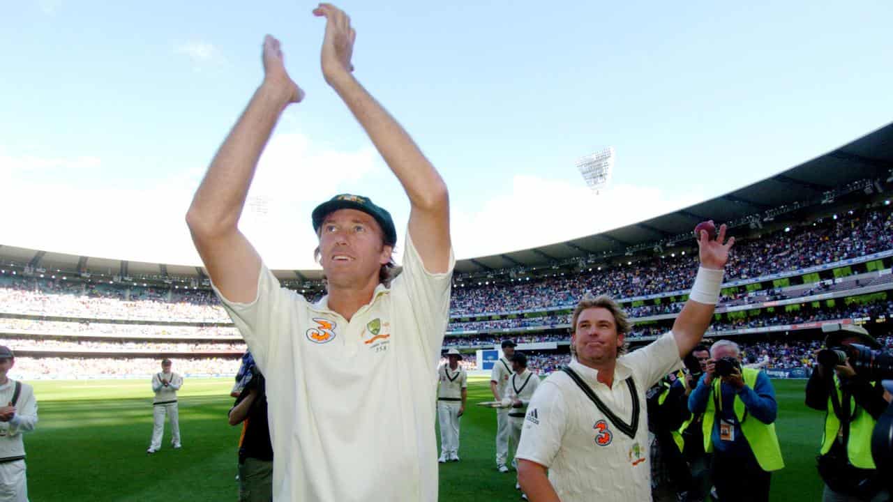 Shane Warne and Glenn McGrath