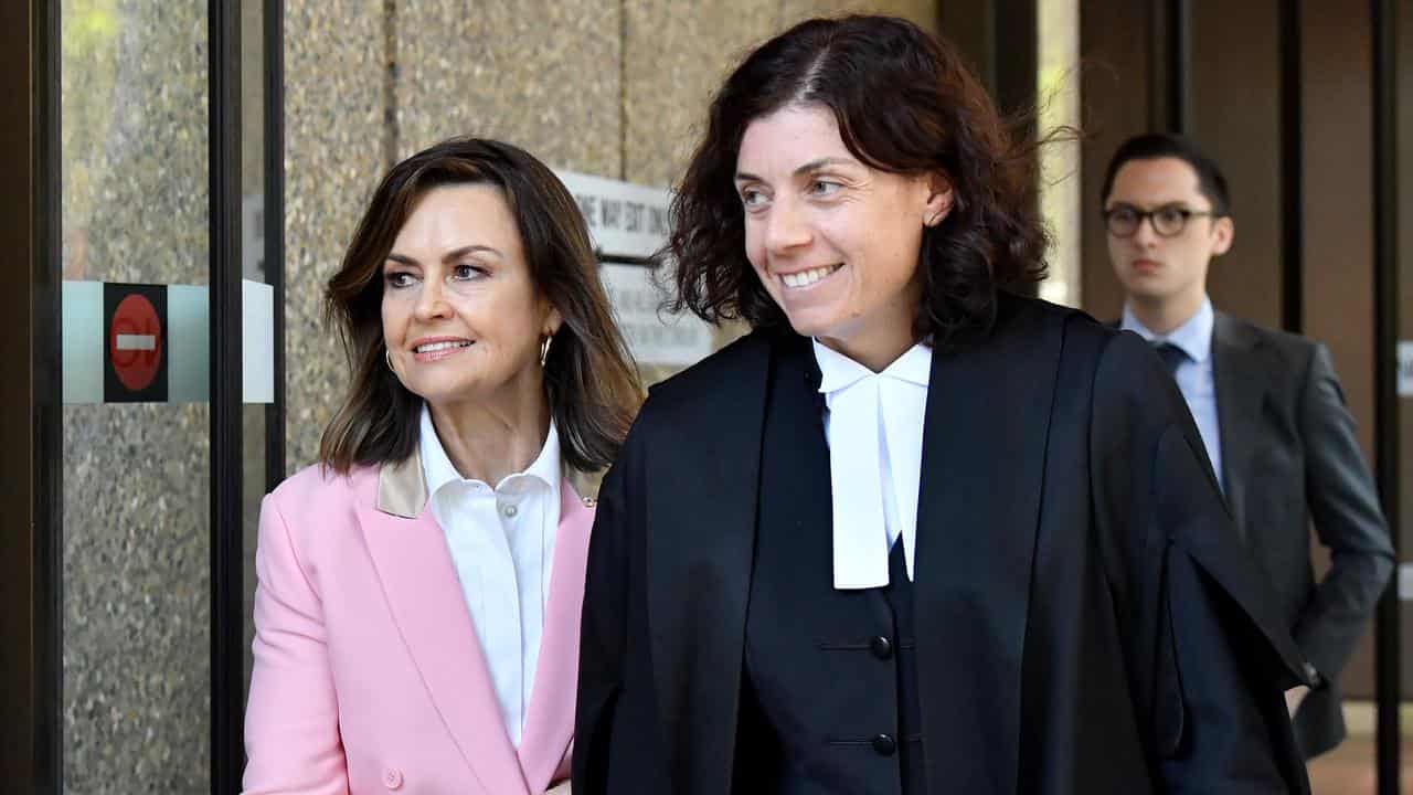 Lisa Wilkinson (left) and Sue Chrysanthou