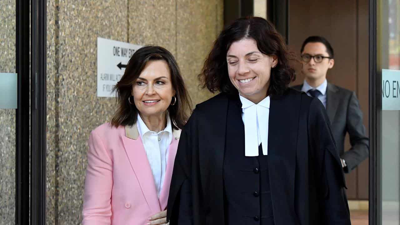 Lisa Wilkinson (left)