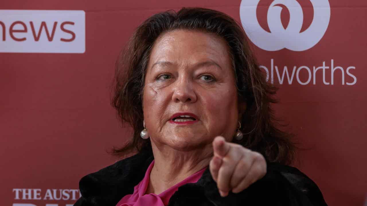 Hancock Prospecting boss Gina Rinehart (file image)