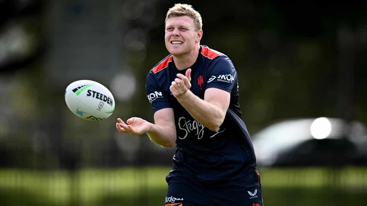 Former Roosters player Drew Hutchison