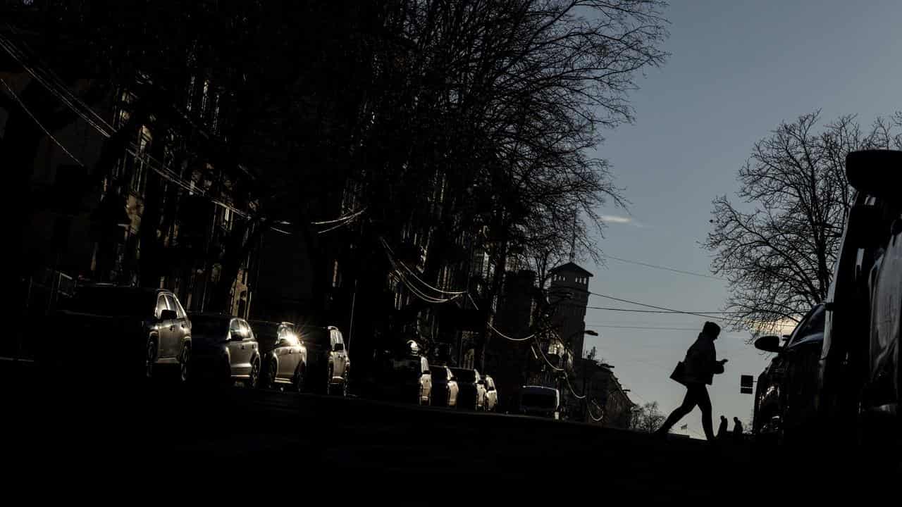 Pedestrian in Kyiv