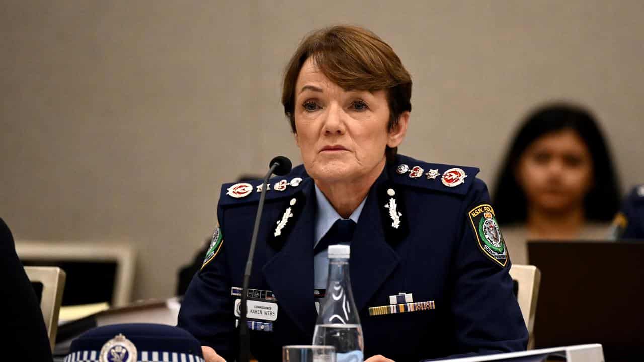 NSW Police Commissioner Karen Webb