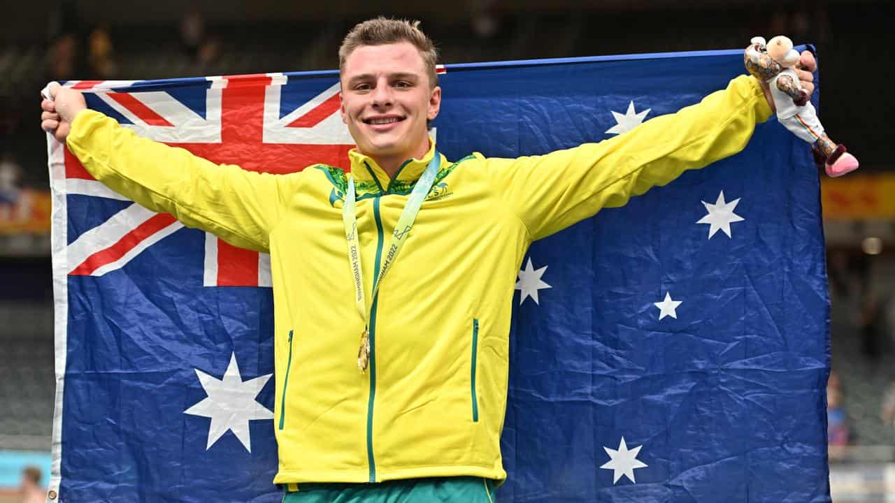 Australian track cyclist Matthew Richardson. 