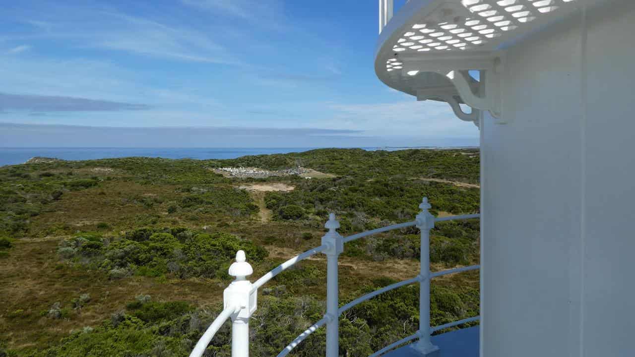 The view from the lighthouse.