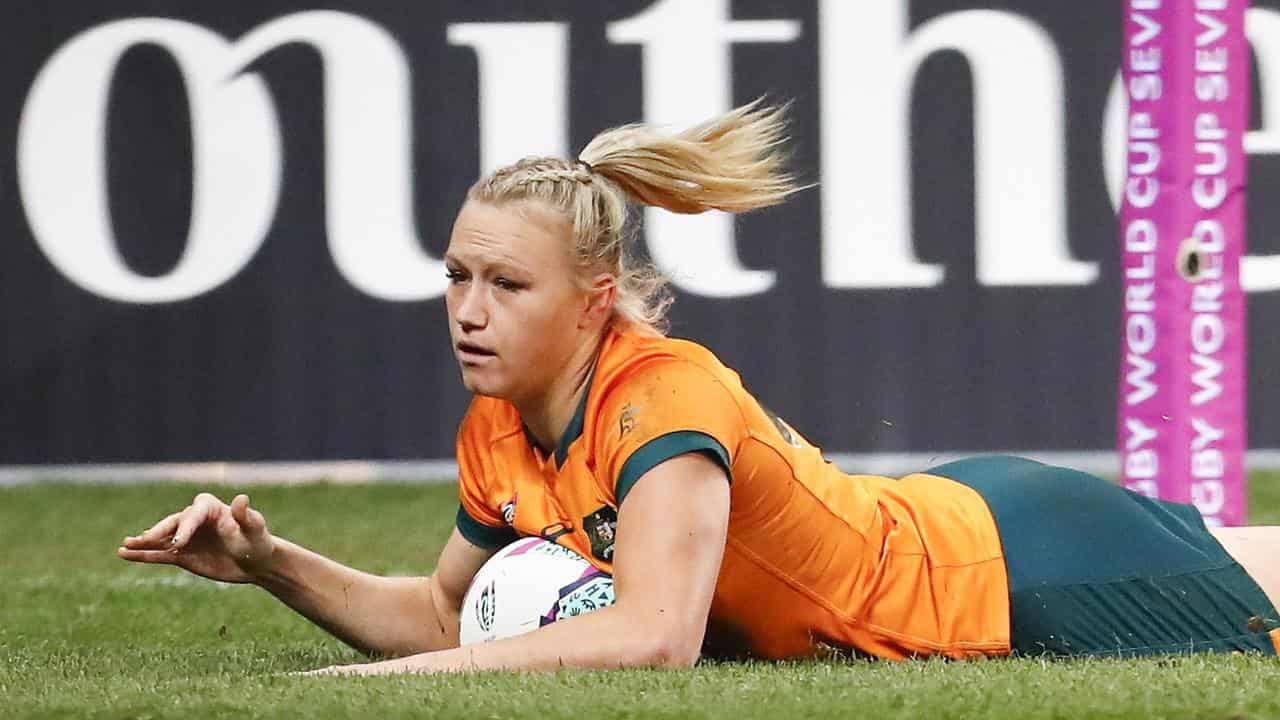 Maddison Levi of Australia's sevens team. 