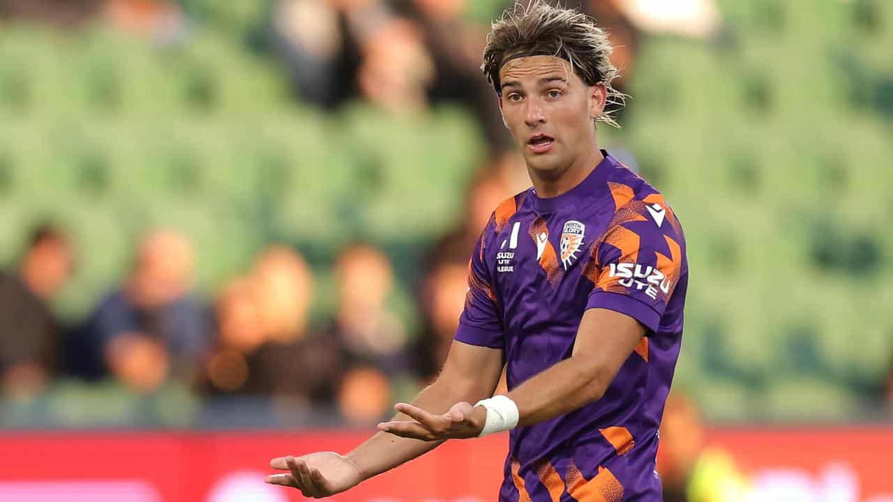 Giordano Colli of Perth Glory. 