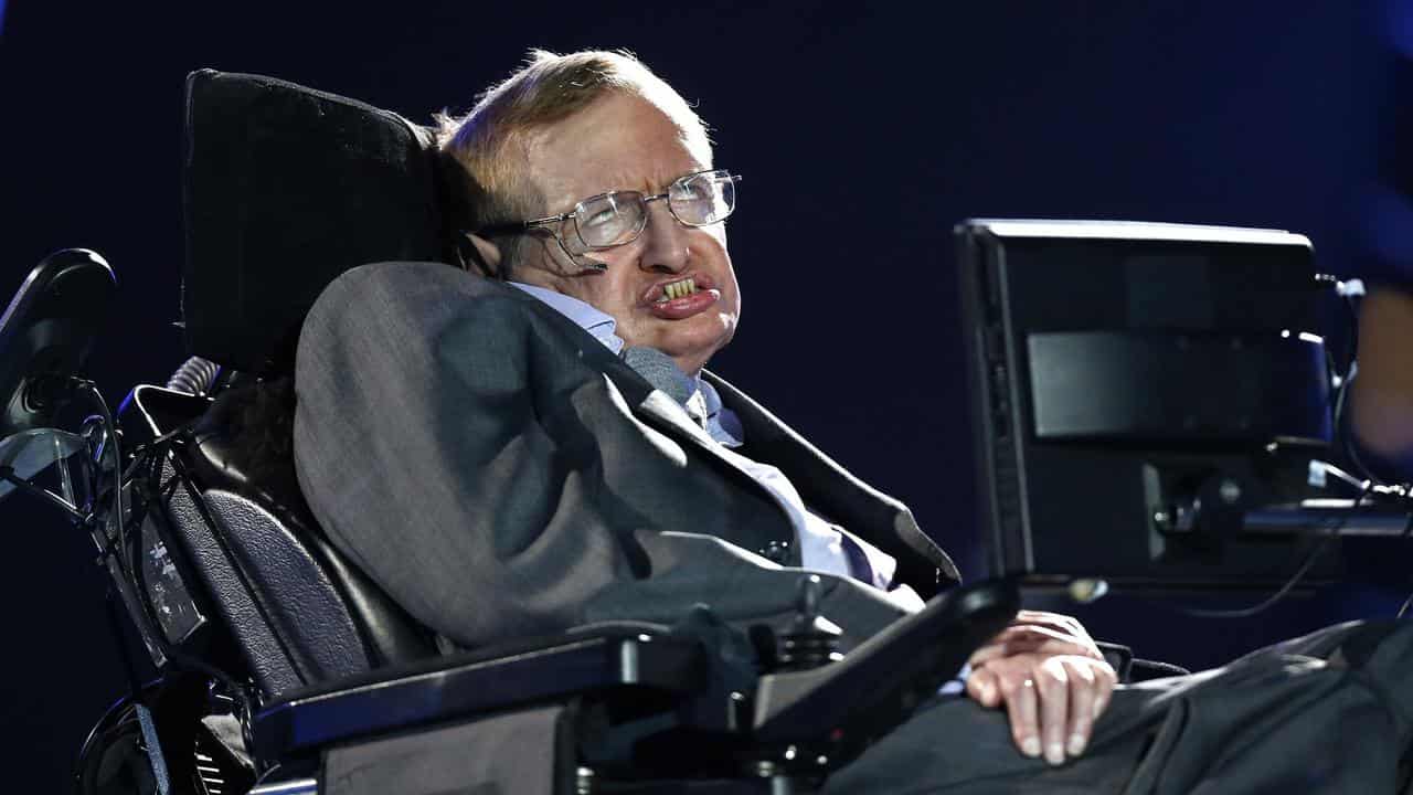 Professor Stephen Hawking (file image)