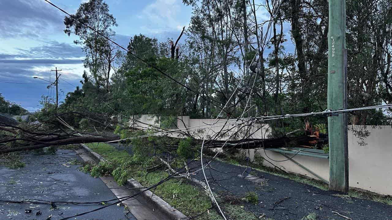 Gold Coast storm damage