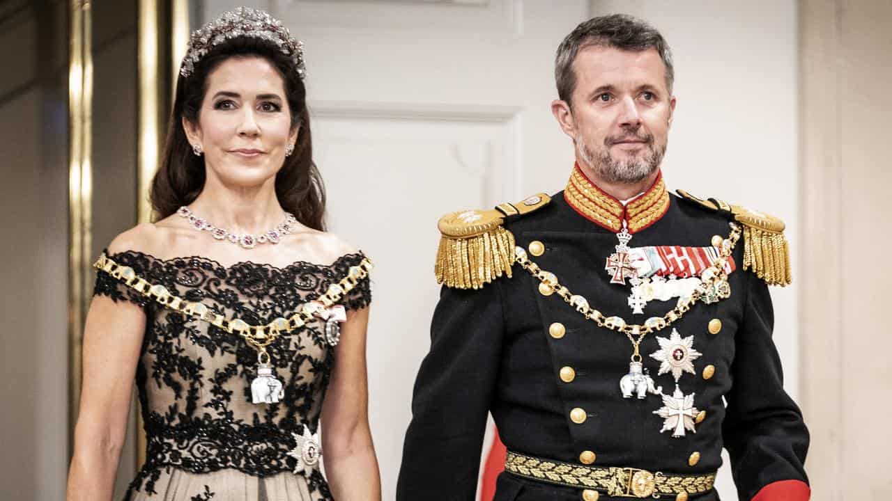 Crown Prince Frederik and Crown Princess Mary of Denmark.