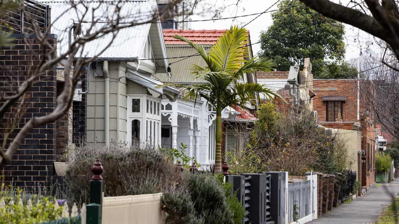 Homes in Melbourne.