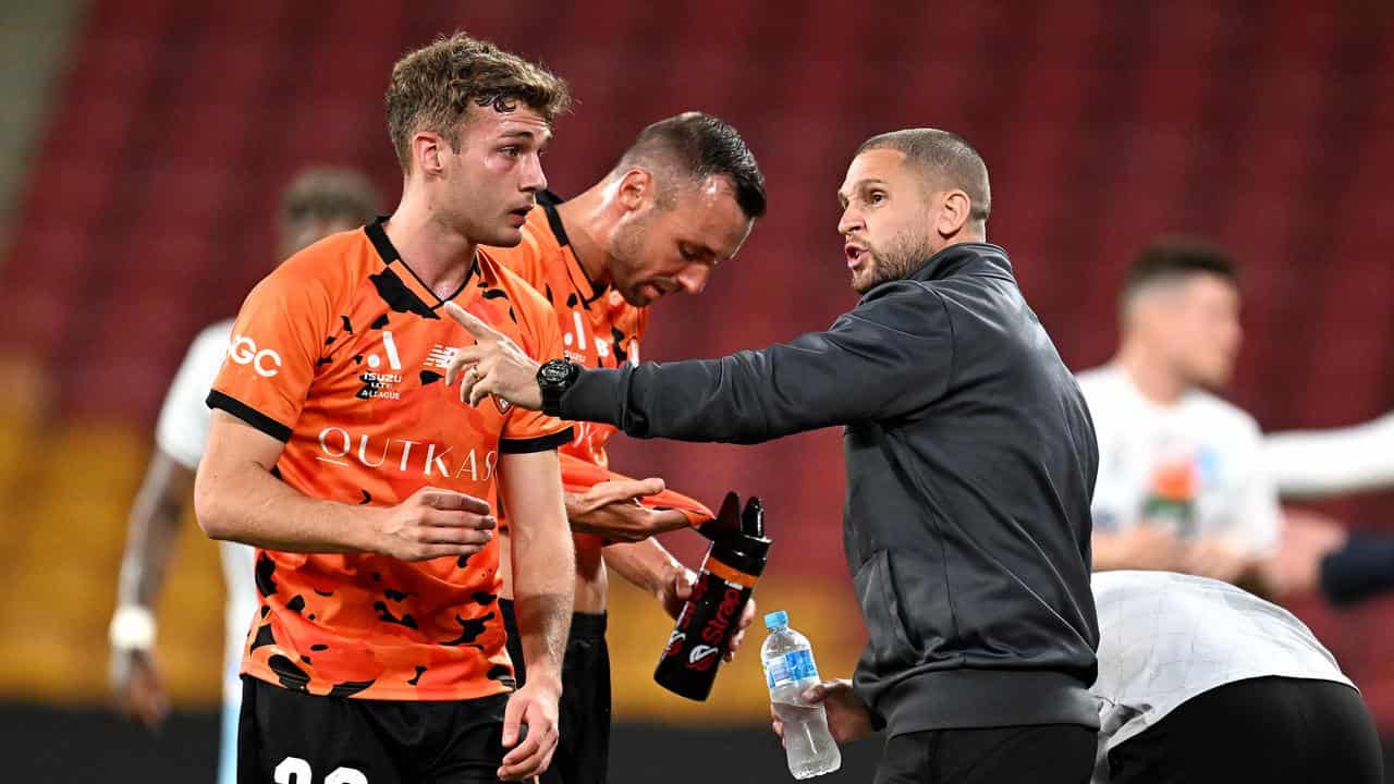 New Brisbane Roar coach Ben Cahn.