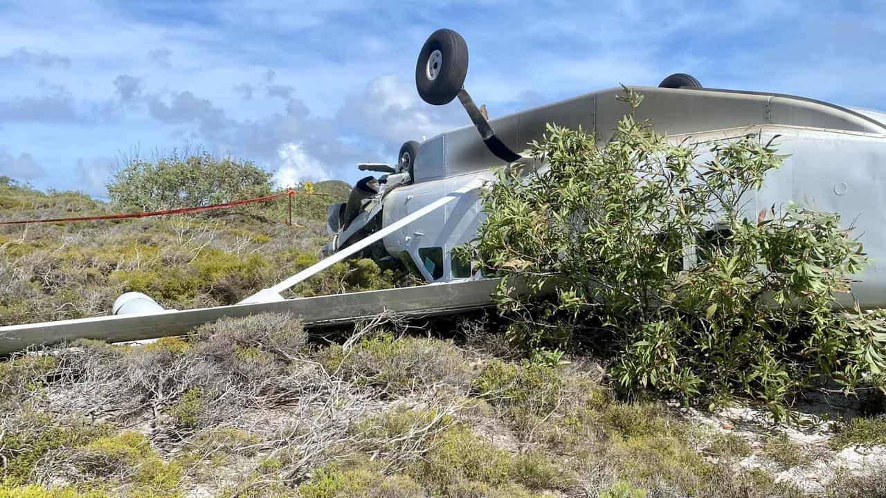 Plane that crashed on Lizard Island