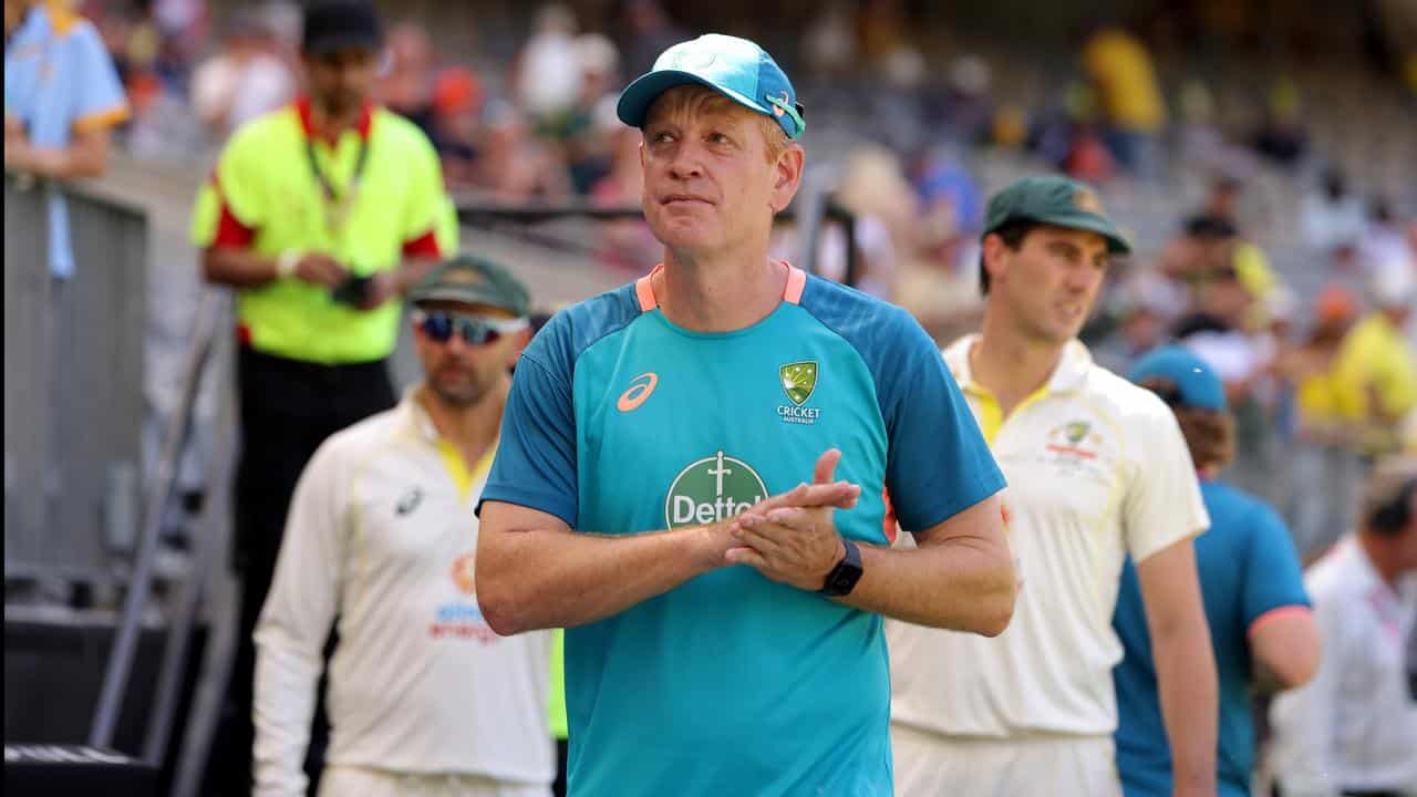 Australia men's cricket coach Andrew McDonald.