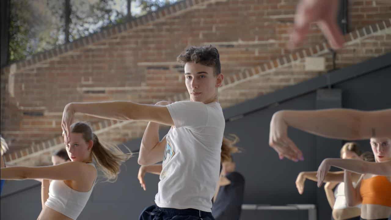 Students at Brent St performing arts school