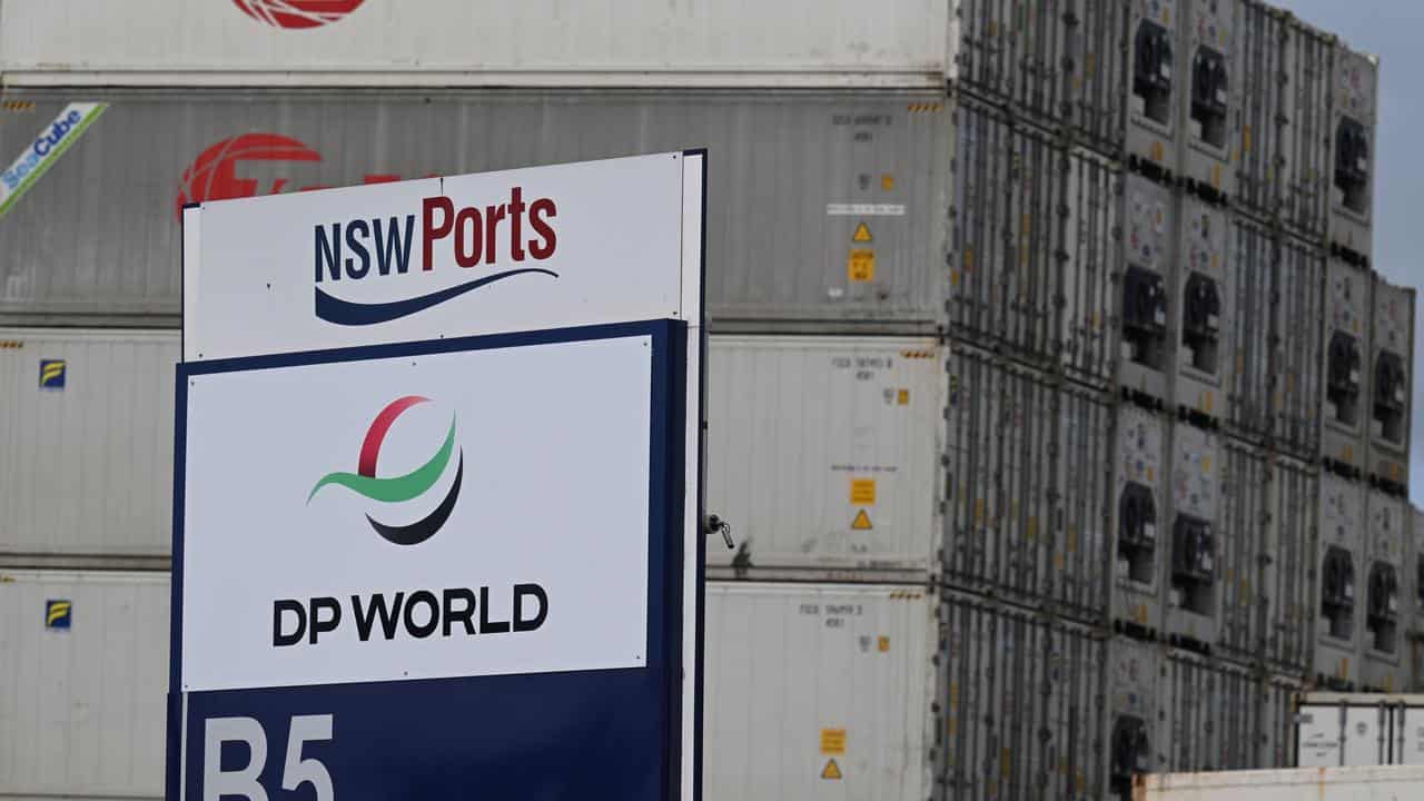 DP World at Port Botnay, Sydney