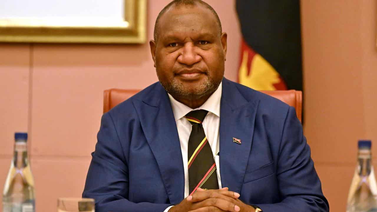 PNG leader James Marape