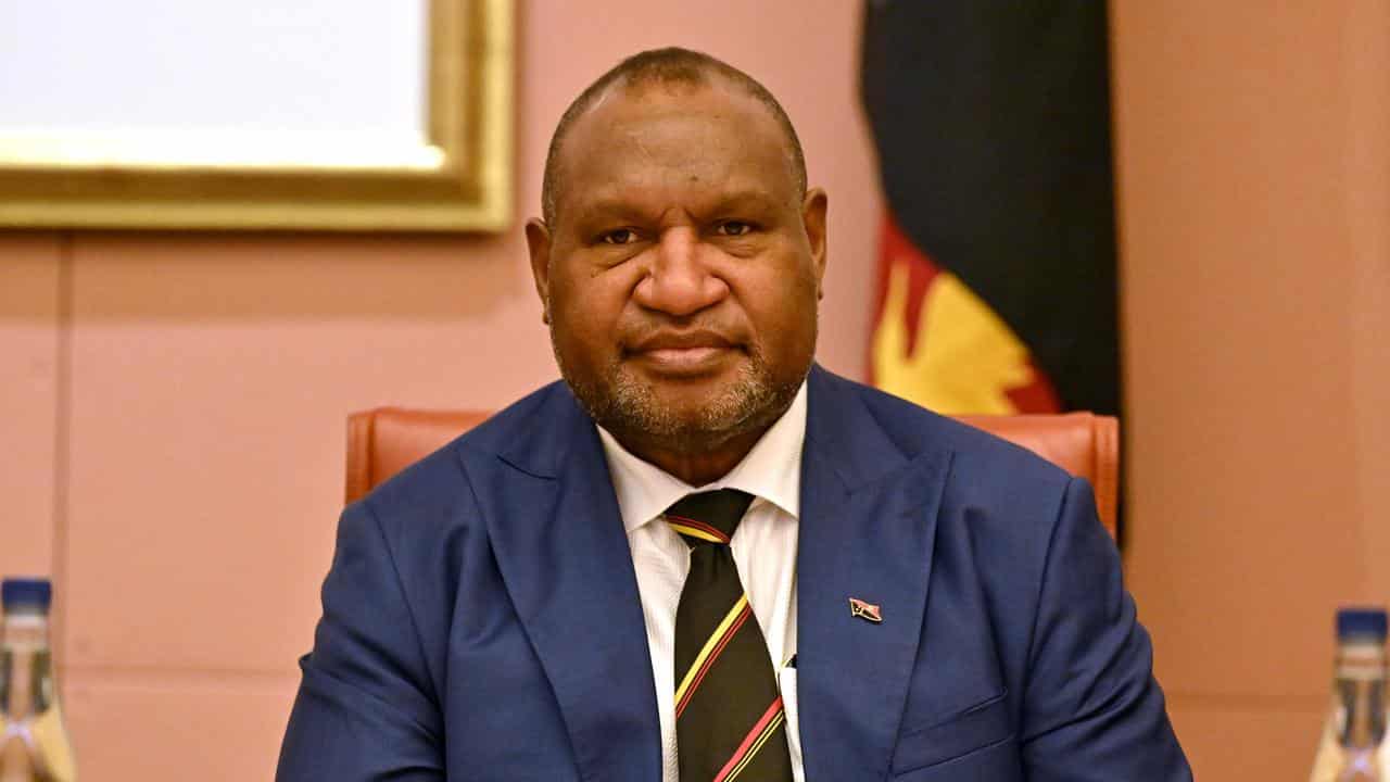 Papua New Guinea Prime Minister James Marape.