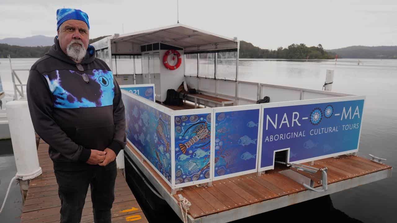 Wally Stewart, from the Walbunja Aboriginal Fishing Cooperative