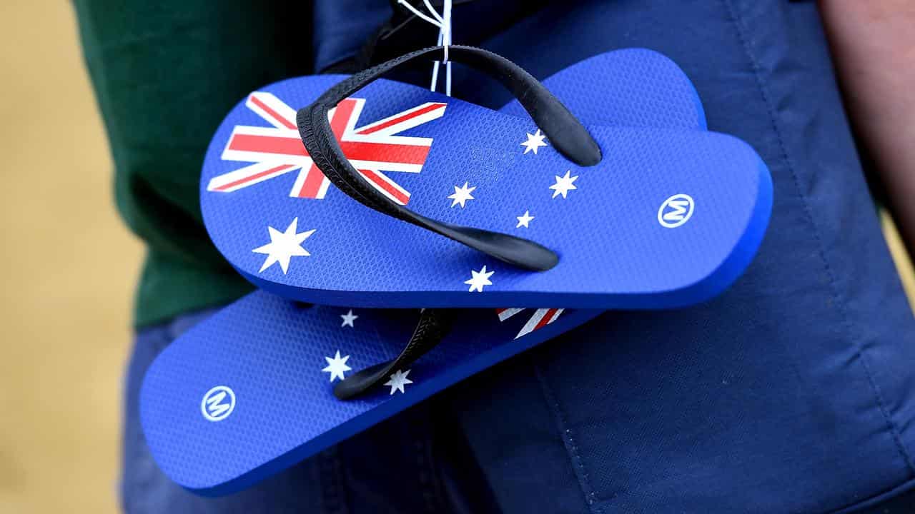 Australia Day thongs