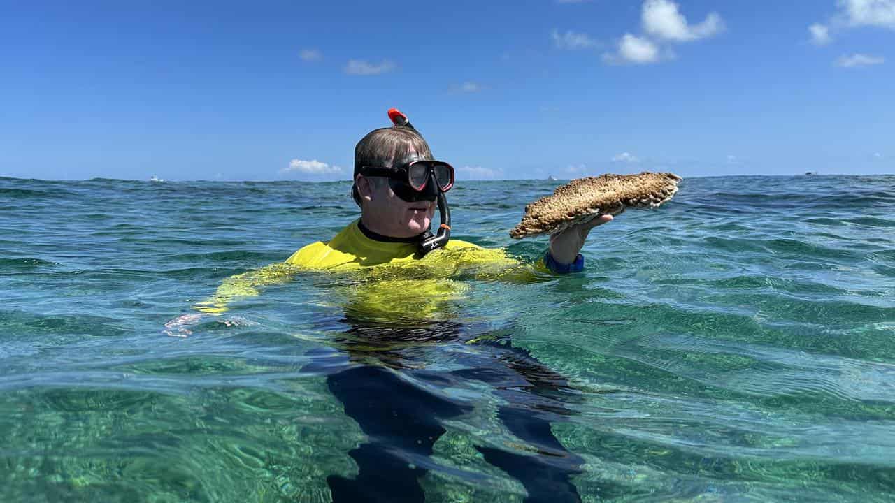 GBR Biology Manager, Marine biologist Eric Fisher