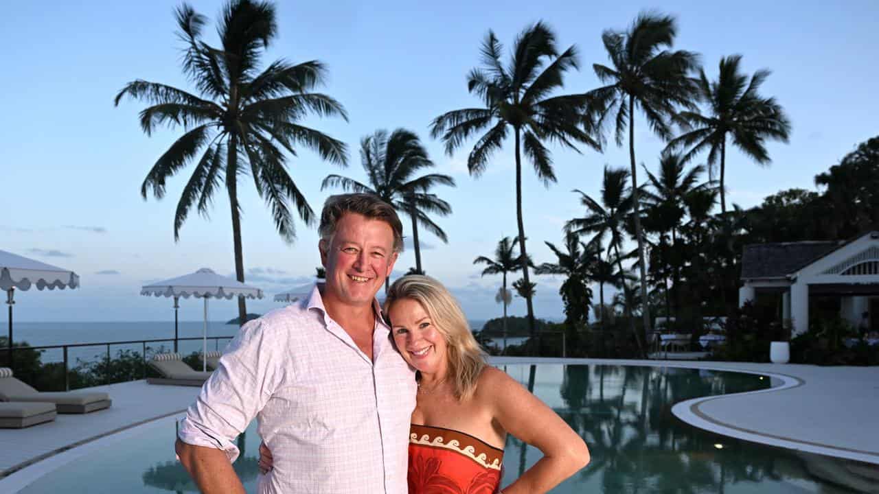 Owners of the Elandra Resort Mission Beach Sam and Kerri-Ann Charlton