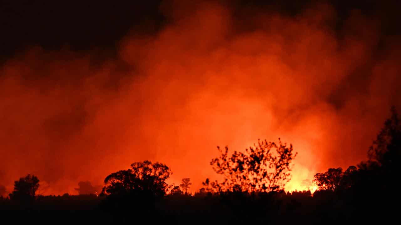 Bushfire at Tara