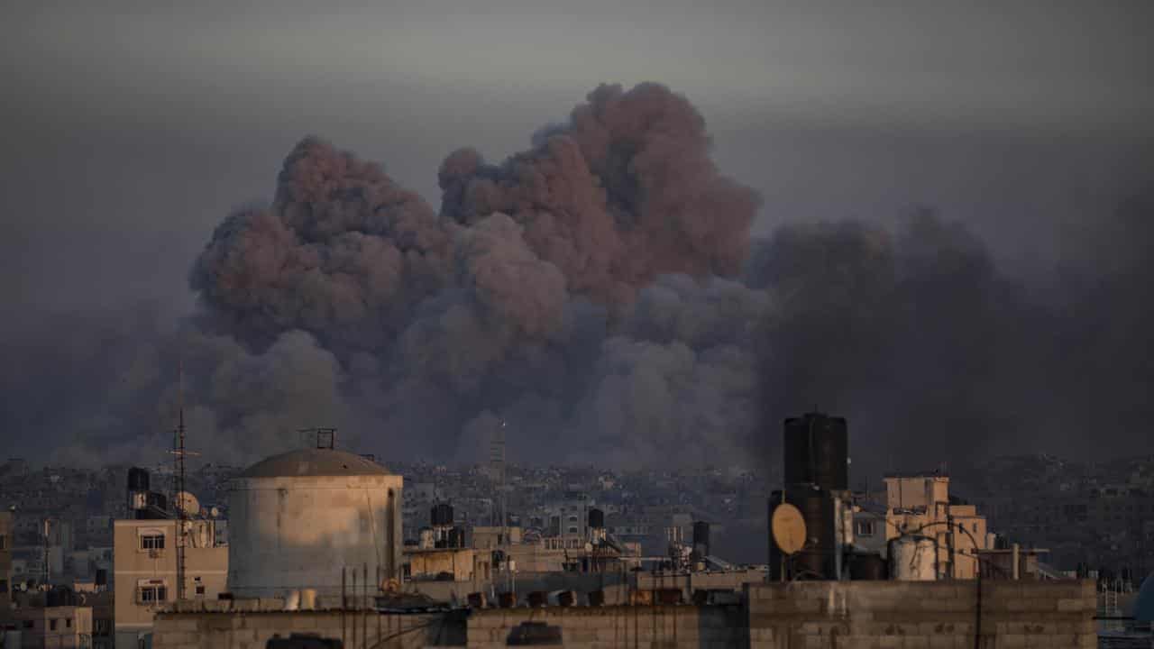 Bombing of Gaza.